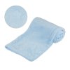 FBP210-B: Blue Star Embossed Flannel Wrap